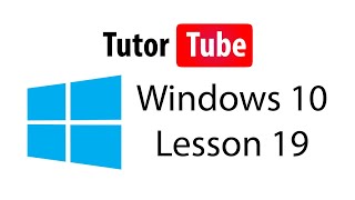 Windows 10 Tutorial  Lesson 19  Create Copy Cut Paste Move Delete and Rename Files [upl. by Holleran]