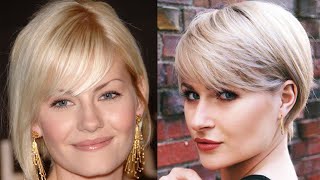 Short Hair Hairstyles For Round Face 2024  Pixie Cuts For Fine Hair 2024  Hair Trends For Women [upl. by Yrogerg]