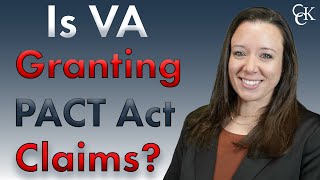 Is VA Granting PACT Act Claims for Disabled Veterans [upl. by Venditti]