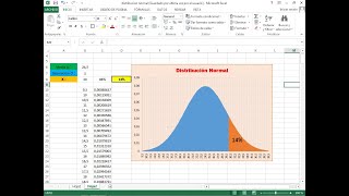 Cálculo de Probabilidad en Distribución Normal con Excel  Link de la hoja Excel para descargar [upl. by Sung437]