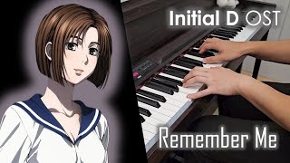 Initial D OST  Remember Me  Piano CoverTutorial [upl. by Attelliw]