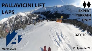 Pallavicini Laps at Arapahoe Basin  Spring Skiing Colorado  S1 Episode 70 [upl. by Neeluqcaj834]