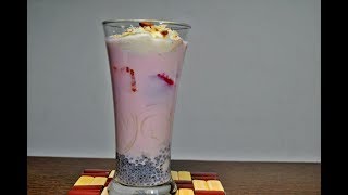 Hyderabadi Falooda  Falooda  Falooda Recipe [upl. by Bopp]