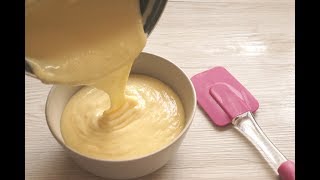 crème patissière super facile [upl. by Akirea]