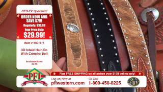 3D Western Classic Collection Belts [upl. by Rupert]