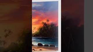 Heavenly Beach Beautiful Paintings of Nature  YF Decor [upl. by Lanta]