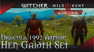 Witcher 3 Blood and Wine  Hen Gaidth Full Set Location amp Showcase Dracula 1992 Easter Egg [upl. by Giovanni]