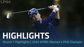 Round 2 Highlights  2024 KPMG Womens PGA Championship [upl. by Arekahs33]