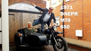 DNEPR MT9 K650 1971 Sidecar [upl. by Llenroc]