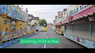 Annentag in Brakel Aufbau 2024 [upl. by Smoht726]