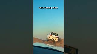 Sand dune bashing  Dune bashing Dubai  desert adventure dubaidesert dunebashing desertsafari [upl. by Gluck]