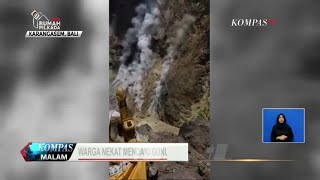 Viral Warga Nekat Mendaki Gunung Agung [upl. by Pricilla]