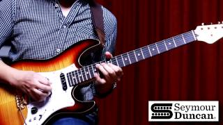 Seymour Duncan Zephyr Silver Pickups Crunch Lead Demo [upl. by Elacim]