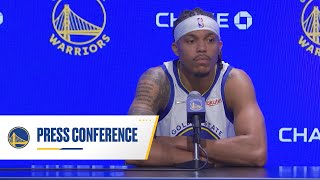 Damion Lee 2021 Media Day Press Conference  Golden State Warriors [upl. by Sheffie]