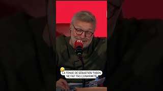 La tenue de Sébastien Thoen ne fait pas lunanimité [upl. by Ennovoj]