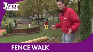 Paul Tapner  Fence Walk  Les 4 Etoiles de Pau  FEI Classics™ Eventing 201516 [upl. by Dev]