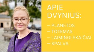 APIE DVYNIUS PLANETOS TOTEMAS LAIMINGI AKMENYS SKAIČIAI SPALVA [upl. by Kaz]