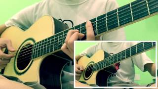 Epik High 에픽 하이 헤픈 엔딩 Happen Ending Acoustic Guitar Cover [upl. by Itnuahsa438]