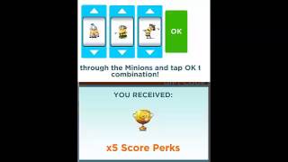 Despicable me minions rush 130 Gift Code Prizes Nov 2013 [upl. by Arikihs]