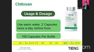 TIENS CHITOSAN BY GAURAV PAL [upl. by Rosinski649]