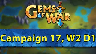 ⚔️ Gems of War Campaign 17 Week 2 Day 1  Journey Nerf and PvP Grind ⚔️ [upl. by Sirak912]