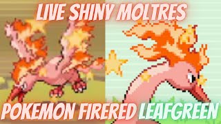 LIVE SHINY MOLTRES After 2466 Soft Resets  Pokemon Leafgreen amp Firered [upl. by Oaoj]