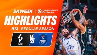 WHAT IS THIS 2ND HALF OF ASVEL  🤯 ASVEL vs Anadolu Efes  EuroLeague J12 Highlights [upl. by Aihsenod330]