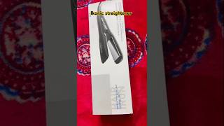 IKONIC Pro Titanium Shine 20STRAIGHTENERUnboxingviral short video [upl. by Nellac]