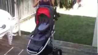 How to fold the Bumbleride Jogging Stroller [upl. by Fital]