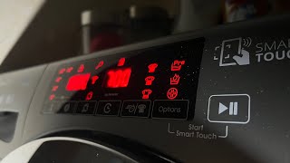 How To Enter Service Mode On A CandyHoover Washing Machine  Service Mode Demonstration [upl. by Ntsuj]