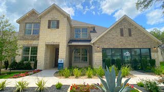 3600 sq ft Lawson Plan by Pulte homes in Leander TX  Bluffview [upl. by Eetsirhc]