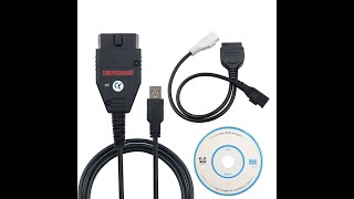 Galleto 1260 OBDII EOBD Flasher Interface Galletto Cable ReadampWrite ECU Chip Tuning [upl. by Dave]