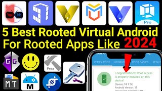 Top 5 Best Rooted Virtual Machine For Any Android 2024 [upl. by Ydnagrub878]