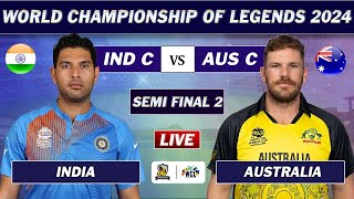 INDIA vs AUSTRALIA SEMI FINAL LIVE SCORES  IND vs AUS LIVE  WORLD CHAMPIONSHIP OF LEGENDS  AUS [upl. by Aninep800]