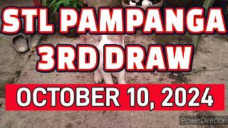 STL PAMPANGA RESULT TODAY 3RD DRAW OCTOBER 10 2024 8PM  THURSDAY [upl. by Eletnahs]