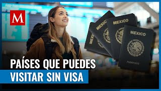 Puedes visitar más de cien países sin necesitar visa te contamos cuáles son [upl. by Kingsly]