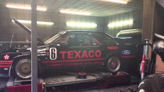 Texaco Cosworth Dyno Dynamic RS500 SIERRA ESCORT [upl. by Chariot]