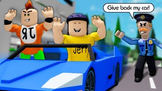 SML ROBLOX Jeffys Joyride  ROBLOX Brookhaven 🏡RP  Funny Moments [upl. by Gemina243]