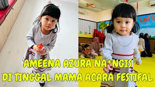 AMEENA AZURA GANDULI MAMA KERJA ACARA FESTIFAL [upl. by Lenoj]