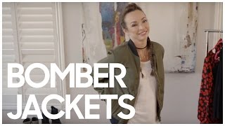 Bomber Jackets  Secrets Of A Stylist [upl. by Olimpia]