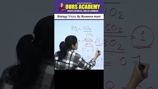 Learn Respiratory Quotient Values With Tricks shorts oursacademy [upl. by Bandur]