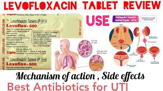 Levofloxacin 500 mg Tablet  Fynal 500 mg tablet Uses  mechanism of action  Side effects Levoflox [upl. by Dena]