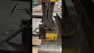 Shipbuilding Hydraulic Press [upl. by Airbas]