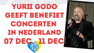 Prominent Ukrainian tenor Yurii Godo 711 of december with a charity tour in the Netherlands [upl. by Tommi466]