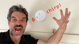 How to Fix a Chirping Smoke Alarm [upl. by Choong]