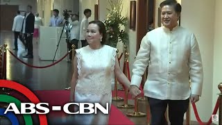 Senators guests arrive at the Senate for the opening of 3rd regular session under the 19th Congress [upl. by Aieka]