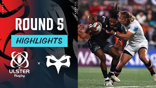 Ulster v Ospreys  Highlights  Round 5  URC 202425 [upl. by Sivolc282]