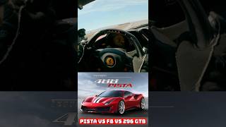 Ferrari 488 Pista vs Ferrari F8 Tributo vs Ferrari 296 GTB Old vs New [upl. by Acie915]