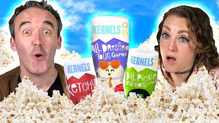 Irish People Try Canadian Popcorn Seasonings [upl. by Imoen]