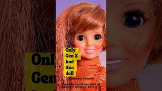 This is Crissy aka a Gen X  70s doll She had hair that grew like Tressy and beautiful black eyes [upl. by Elata]